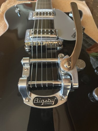Electromatic Jet Bigsby B5 B7 Swap | Gretsch-Talk Forum